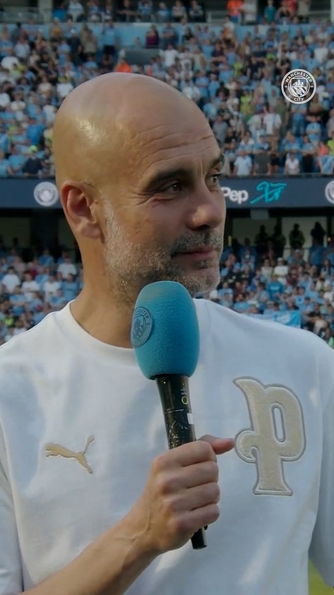 "It has been an incredible, tremendous honour to be your manager." 🥺🩵