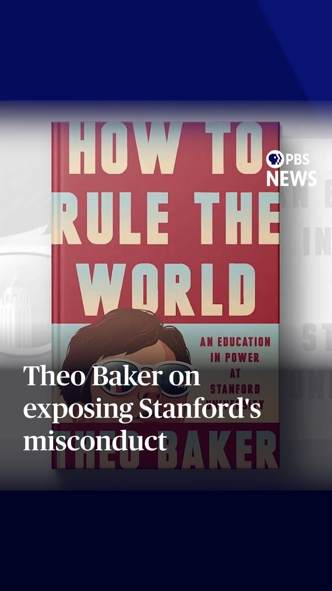 While most college freshmen spend their first year shopping around courses and picking their majors, Theo Baker had a bit more on his plate. As a reporter for the Stanford Daily, he investigated research misconduct, leading to the resignation of President Marc Tessier-Lavigne. Baker sat down with Amna Nawaz to discuss his new book, “How to Rule the World."