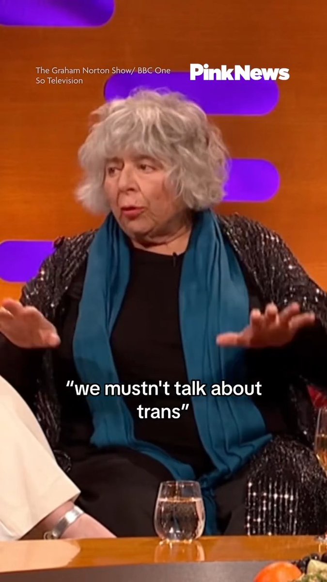 In a conversation with trans actor Zoe Terakes on the Graham Norton Show, Miriam Margoyles talked about how gender neutral pronouns helped her realise how they can “make somebody happy”. The national icon appeared on The Graham Norton Show to not only discuss her book, Oh Miriam: Stories from an Extraordinary Life, but to also take some time to share her love for the trans community. Miriam describes Zoe Terakes as an ‘actress’ and referred to them as ‘she’ but he actually uses ‘they/he’ pronouns.