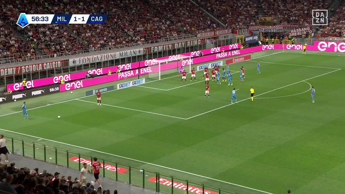 ๐จ CAGLIARI MรNE 2-1 ร SAN SIRO. ๐คฏ Actuellement, les Rossoneri perdent tout puisqu'ils joueraient lโEuropa League la saison prochaine. ๐ฌ ๐ฅ DAZN France
