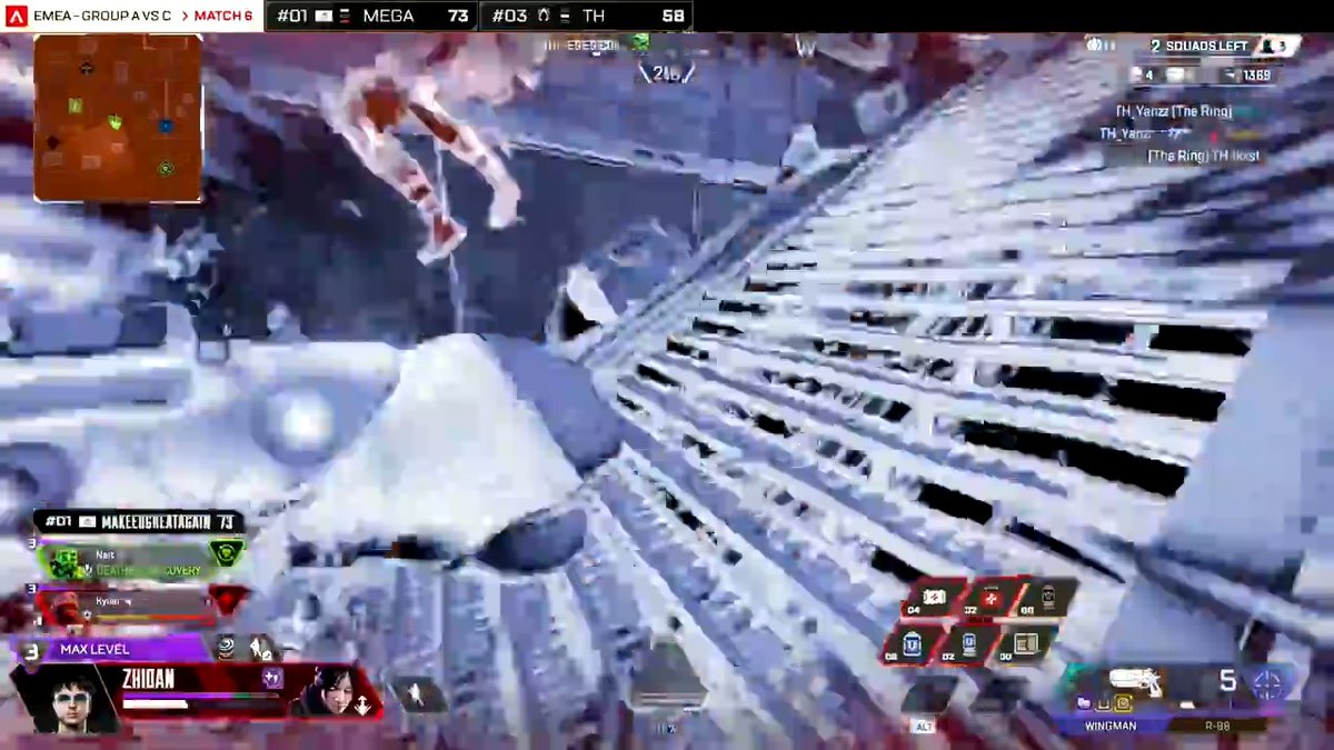 A SINGLE WRAITH Q MAKES THE DIFFERENCE FOR MEGA 🤯 zhidan #ALGS