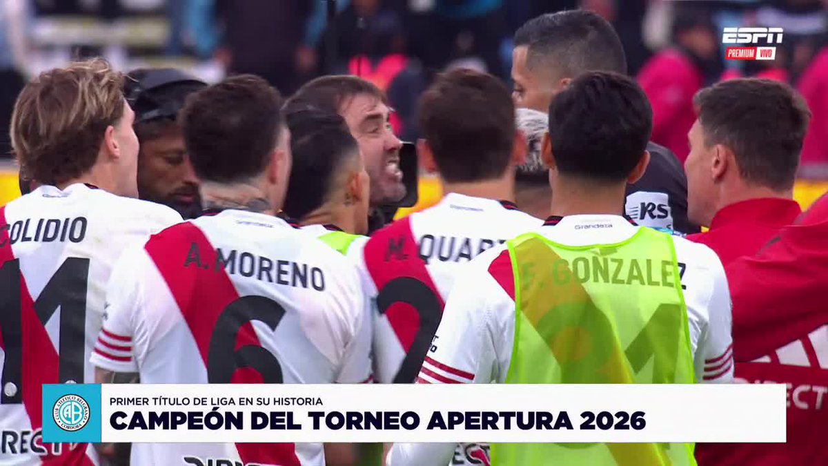 🤬 LA BRONCA DE RIVER CON EL ÁRBITRO.