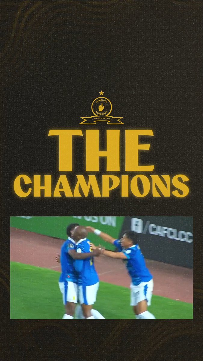 MASANDAWANA. 2025/26 CHAMPIONS! ๐ #TotalEnergiesCAFCL