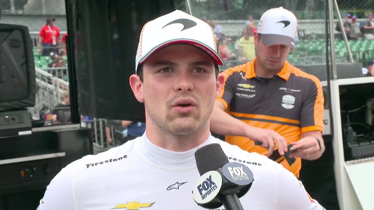 NO PUDO. 🏎️🫨 Pato O’Ward habló con Giselle Zarur tras finalizar la #IndyCar500 luego de quedarse cerca de conquistar la gloria en Indianápolis. #IndyCarEnFOX