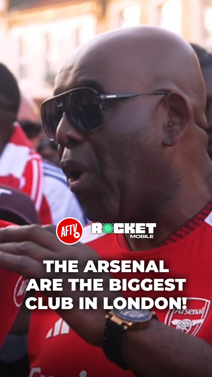 People have forgotten how big The Arsenal Football Club is! 🔥🏆 The Rocket Mobile Perks Programme is LIVE! Opt in for a private monthly Q&amp;A with us + more Reward Drops 👉 #ad UK only. T&amp;Cs apply. #FanCams