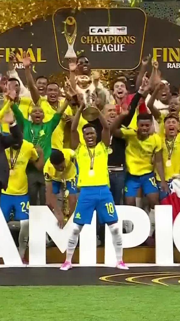 𝐓𝐇𝐄 𝐒𝐄𝐂𝐎𝐍𝐃 𝐒𝐓𝐀𝐑 ⭐⭐ Masandawana climb to the summit of Club football in Africa 🌍🔝 #SSFootball | #TotalEnergiesCAFCL | #CAFCL