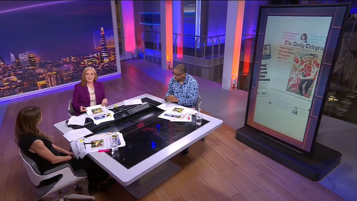 What's on Monday's front pages? @SkySarahJane is joined by The Daily Telegraph's Annabel Denham and The FT's Stephen Bush for a first look at tomorrow's top stories. #PressPreview: 📺 Sky 501, Virgin 602, Freeview 233 and YouTube
