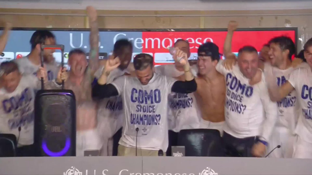 The Como press conference is PURE vibes ๐พโจ
