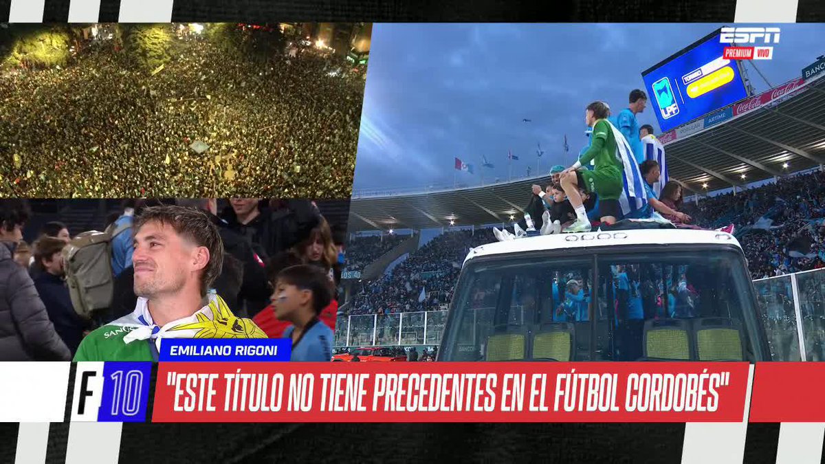El conmovedor momento de Thiago Cardozo al recordar a su hermano y su padre tras obtener el Tรญtulo del Torneo Apertura con Belgrano. โถ๏ธ Mirรก #ESPNF10 en el Plan Premium de #DisneyPlus