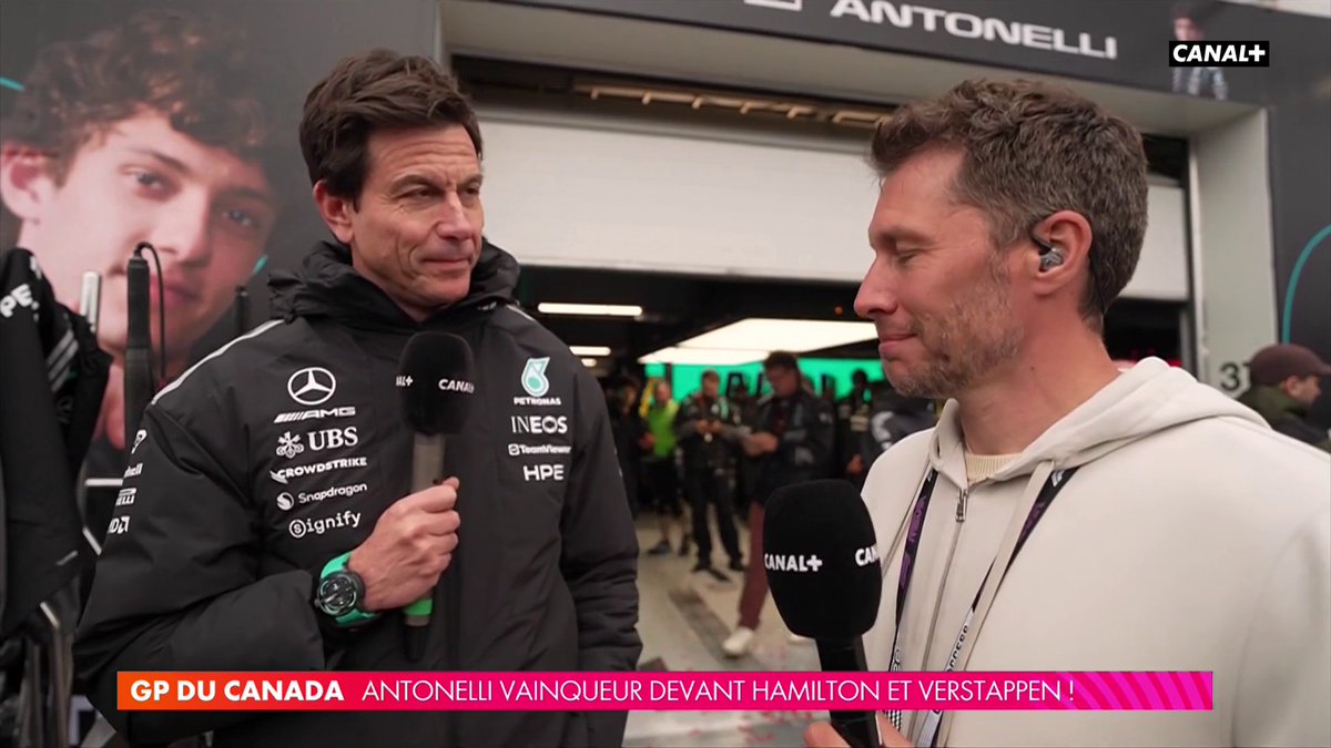 👉 "C'était un problème de batterie." Toto Wolff nous explique les raisons de l'abandon de Russell 🫨 #F1 #CanadianGP