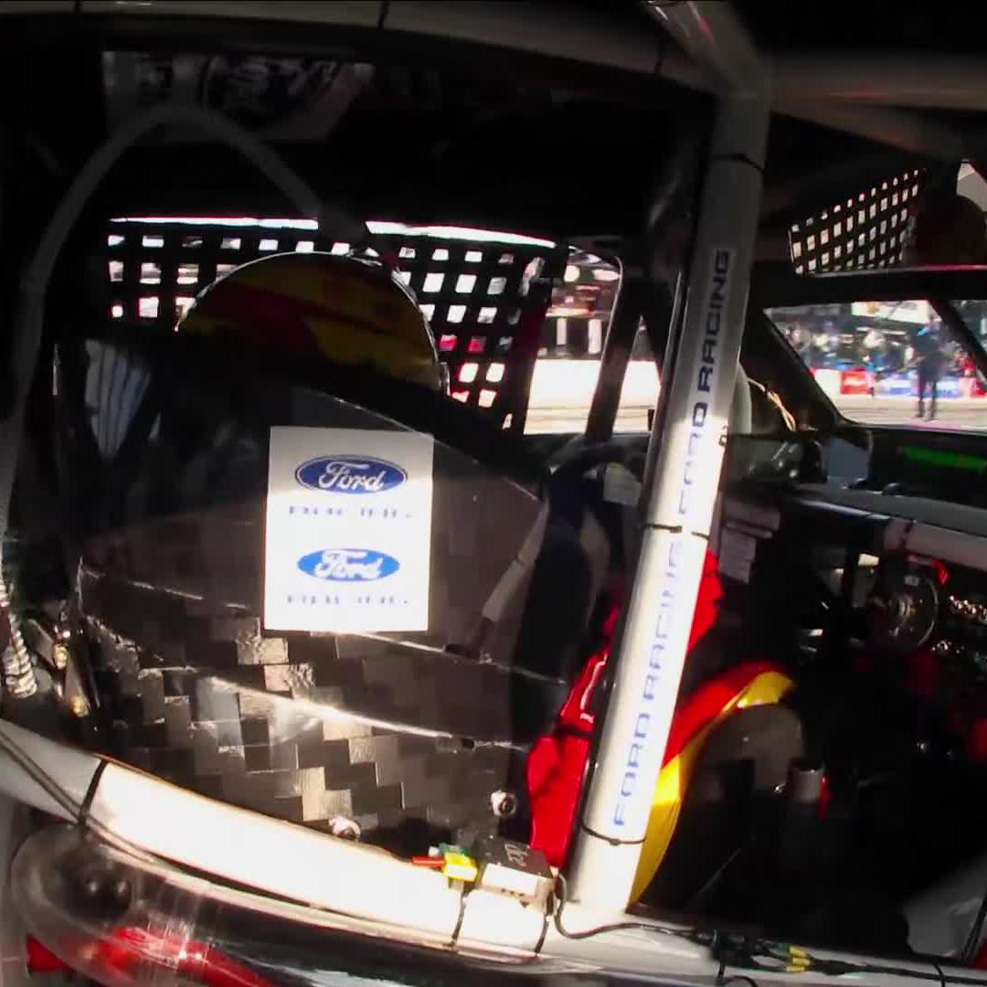Racing with heavy hearts.
