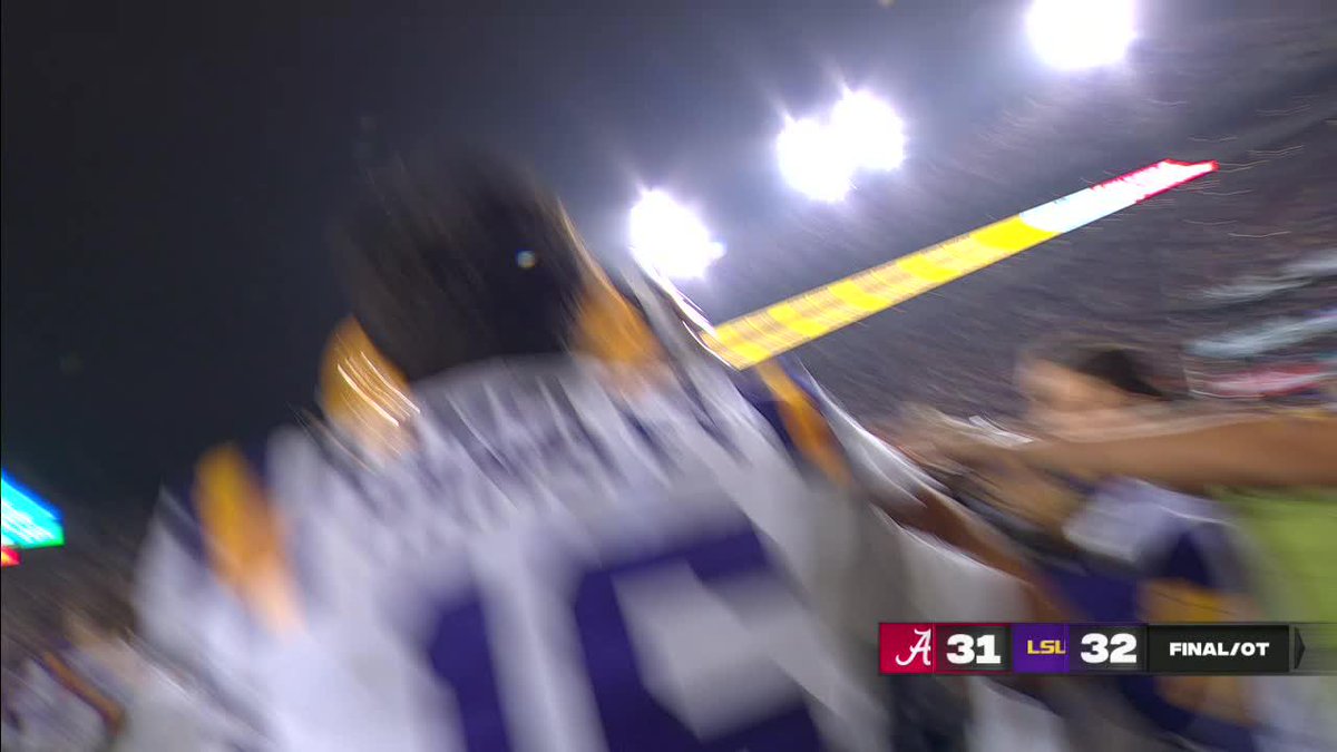 One of my top 3 favorite plays in LSU Football history !