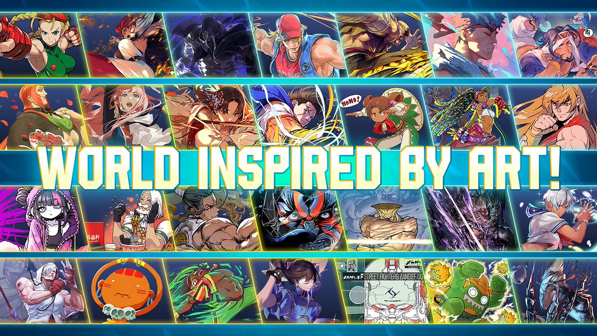 🎨「第3回 ストリートファイターイラストコンテスト 乱入演出編」入賞作品をゲーム内に追加! 改めて、今回も数々の熱意ある作品のご応募&ご投票有難うございました‼🙏 5/28のイングリッド実装と同時に、入賞イラストが「乱入カスタマイズ」に追加されます✨ どれも愛のこもった作品なので、是非設定してみてください💖