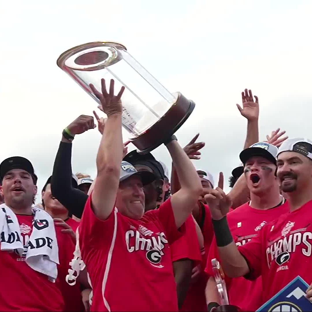HOIST IT! 🏆 Georgia Baseball x #SECTourney