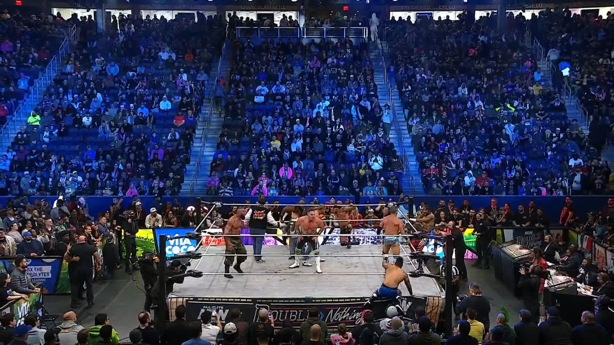NYC WENT NUTS WHEN THEY HEARD EDDIE KINGSTON’S MUSIC! #AEWDoN