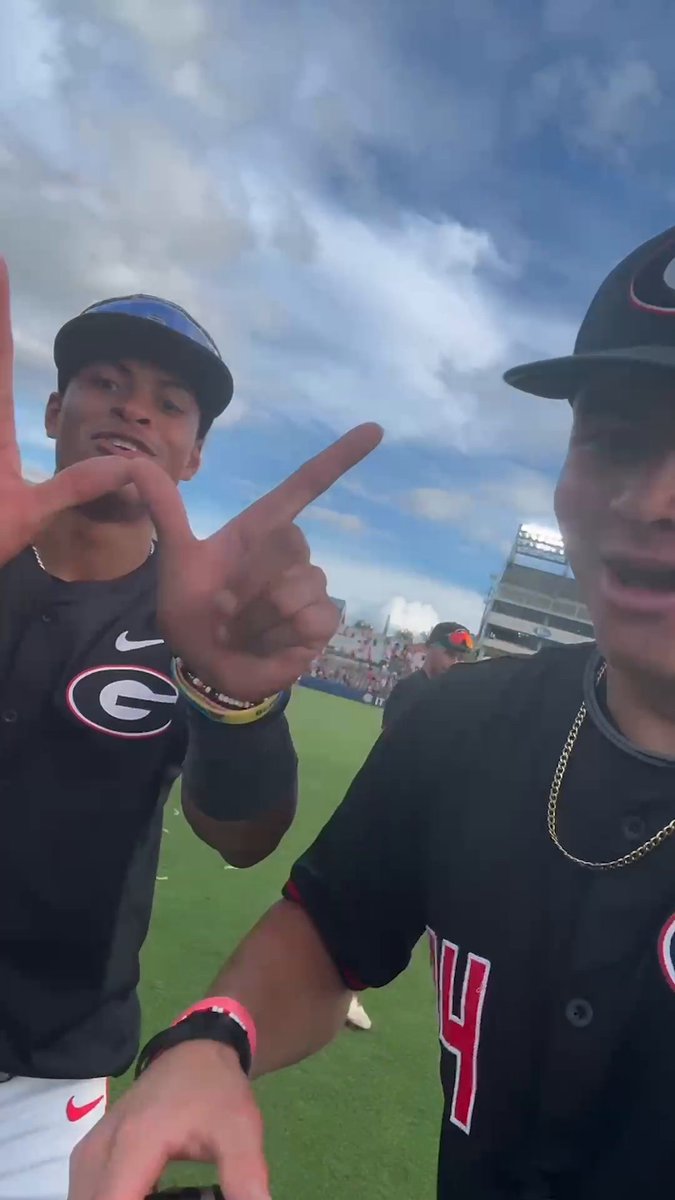 Kenny Ishikawa is a MOOD for Georgia's SEC baseball tournament win 😂🔥