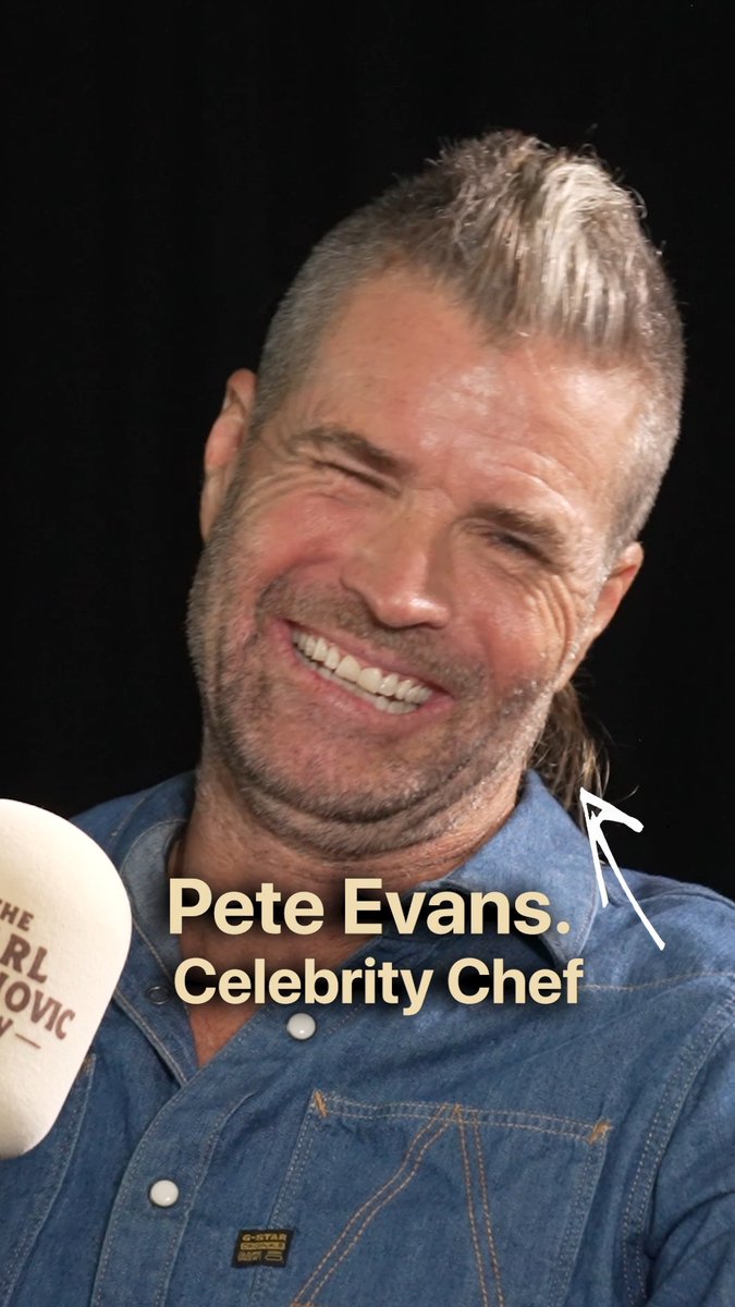 Today's the day. My interview with Pete Evans at 5pm.