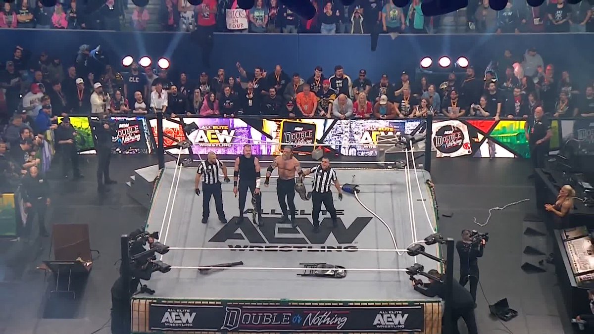 The match with "The Old Guys" was the first match on the card and just blew away every WWE match this year. There's a reason Wrestling was a Forbidden Term. AEW PPV's are an Evolution of The Sport. I have no idea how they keep topping themselves.