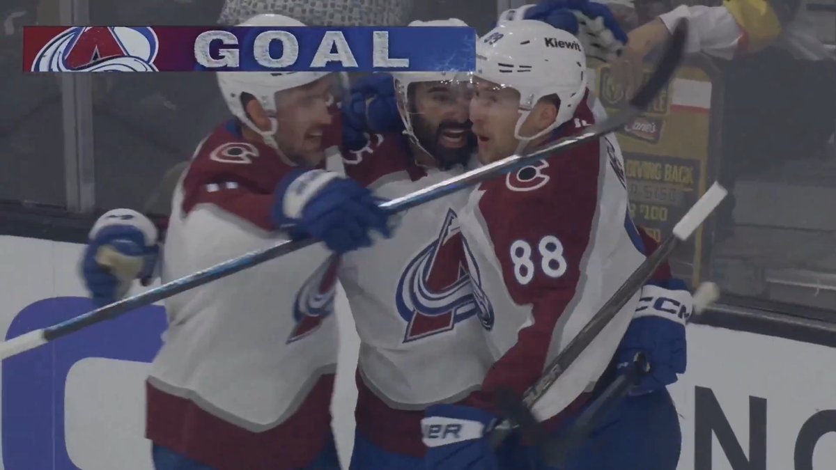 Nazem Kadri doubles the lead for the Colorado Avalanche!!! 📺: ESPN, Sportsnet, &amp; TVA Sports
