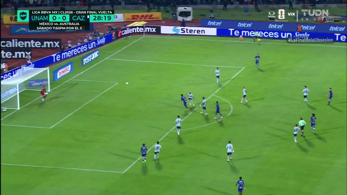 ¡GOOOOL DE PUMAS! ⚽🔥¡GOOOL QUE SABE A TÍTULO! ¡Robert Morales abre el marcador! ¡Están ganando la Final! #LaFinalDeLaObsesion