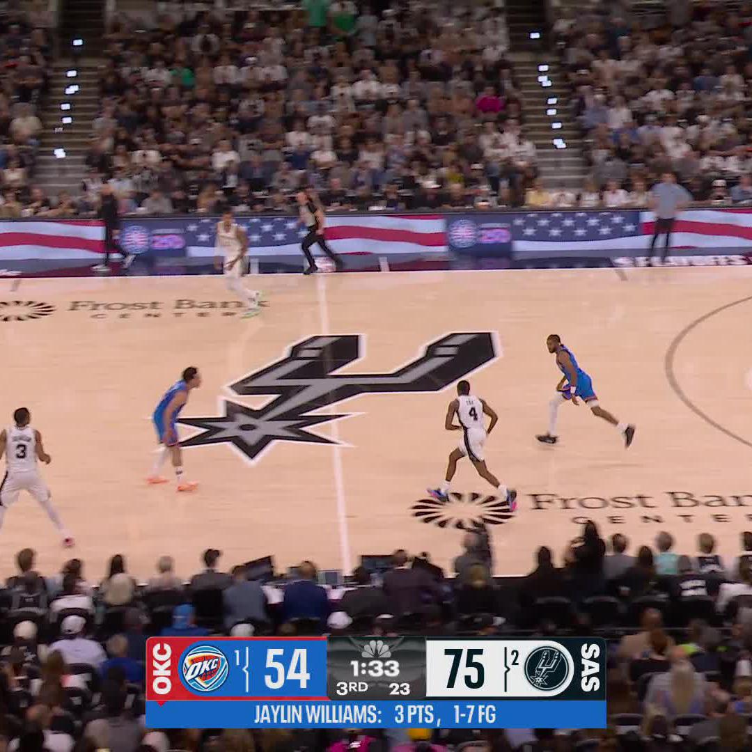Shooter's bounce for the 30-piece 👌 📺 NBC | Peacock