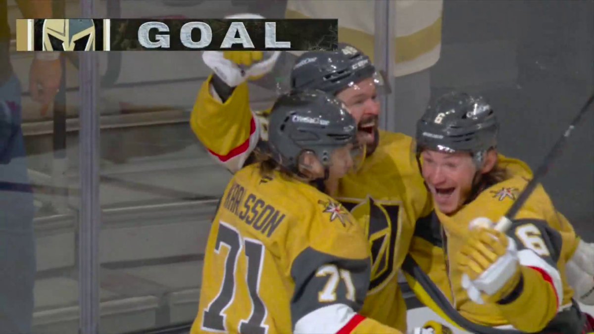 TOMAS HERTL GIVES THE GOLDEN KNIGHTS THEIR FIRST LEAD OF GAME 3 😤 Don't miss the final stretch on ESPN and the ESPN App 🍿