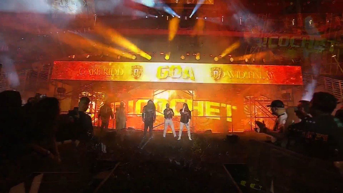 HERE WE GO! dunkzilla - マーク・デイビス, Andrade “El Idolo” The Real Latino Man!, Toa Liona, Bishop Kaun, Lightskin Kingpin, Clark Connors and David Finlay are ready for WAR entering Stadium Stampede! Watch #AEWDoN LIVE on HBO Max PPV