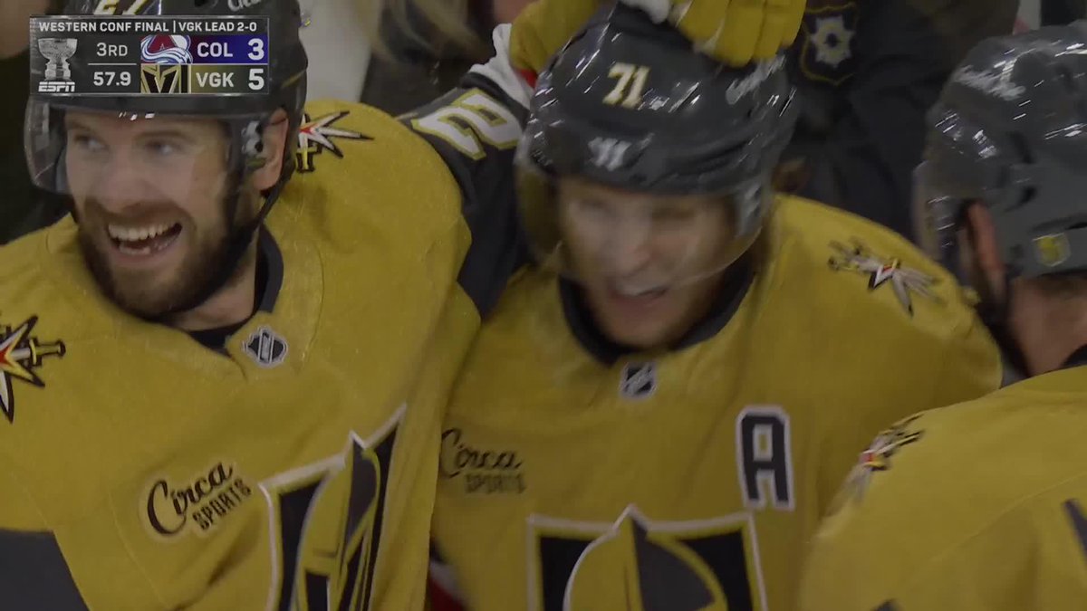 VEGAS IS ONE WIN AWAY FROM THE STANLEY CUP FINAL 👀 SWEEP COLORADO LOADING? 🧹