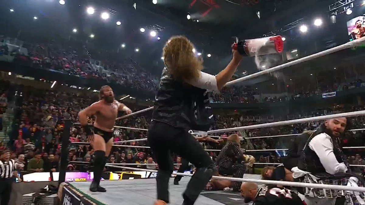 Jungle Jack Perry cleans up AEW National Champion dunkzilla - マーク・デイビス! Watch #AEWDoN LIVE on HBO Max PPV