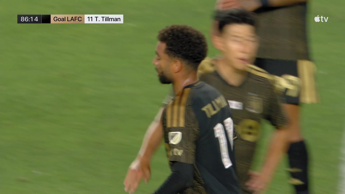What a finish from Timothy Tillman! 💪 LAFC takes a lead late against Seattle.