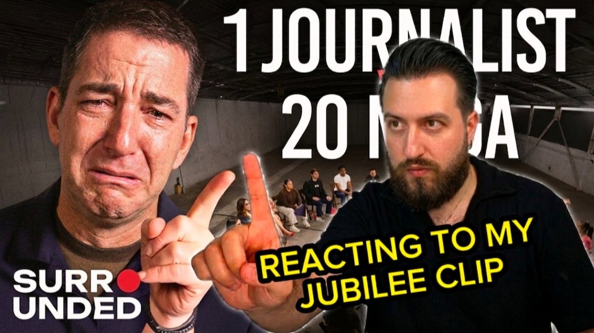 Within 60 seconds Glenn Greenwald went from ‘Trump is subservient to Israel’ to ‘well not literally in every case…’ This is the problem with modern discourse: People make insane claims until you force them to define terms. MY FULL REACTION TO MY DEBATE WITH GLENN GREENWALD 👇