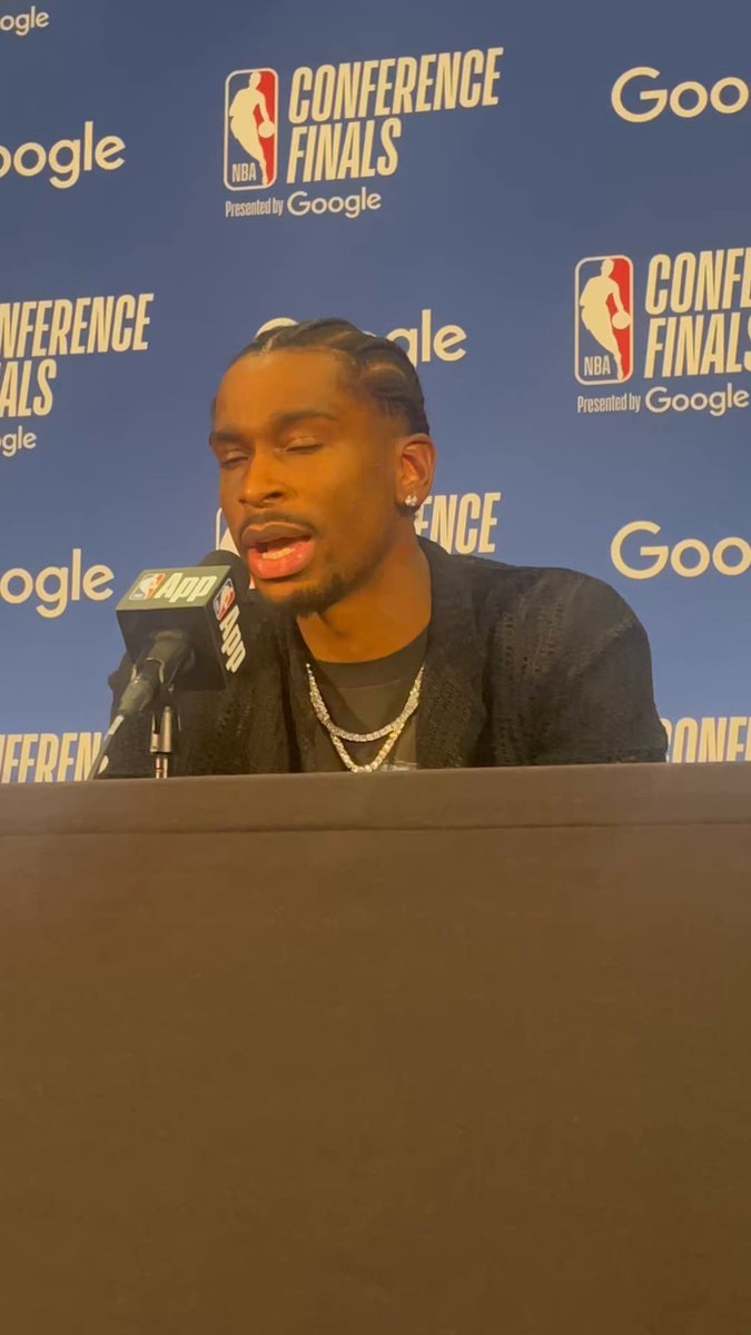 Shai Gilgeous-Alexander on the Spurs defense. “They have multiple guys that are tenacious, they get into the ball, and then they have Wemby behind them, and they know that, and they do that to their strength. So obviously, a really good defense. They've been a really good defense for a year, and to score on them, it's gonna take quick decisions, smart decisions, the right decisions, you gotta be really good offensively and really sound.”