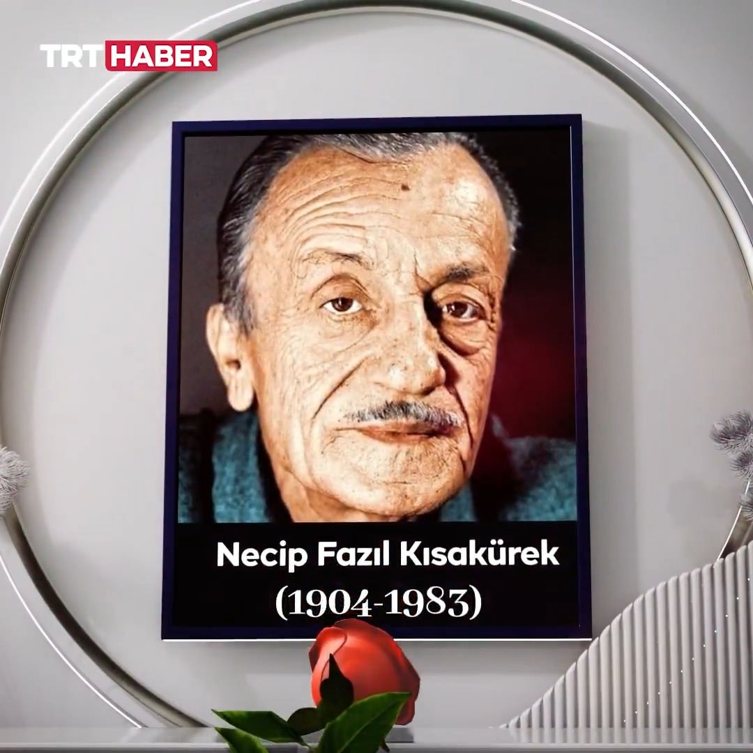 Bir Adam Yaratmak, Kaldırımlar, Çile, Reis Bey... Eşsiz eserleriyle gönüllerde derin izler bırakan, Türk edebiyatının müstesna kalemi ve fikir insanı #NecipFazılKısakürek aramızdan ayrılalı 43 yıl oldu.