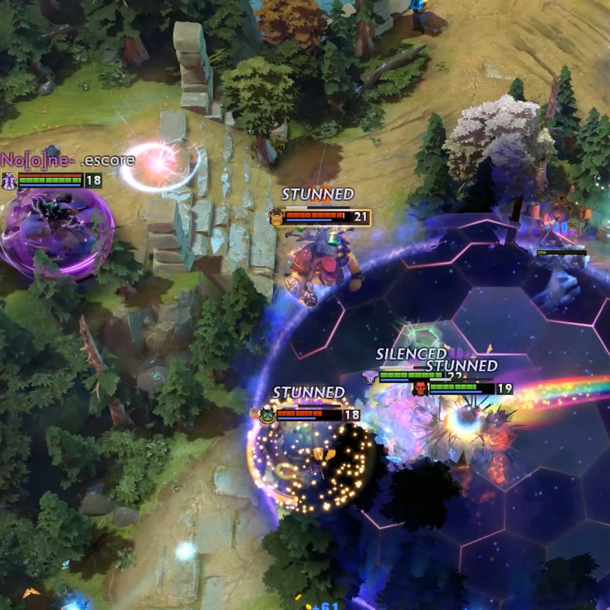 The self inflicted chain stun is crazy 😂 #dota #dota2 #DreamLeague