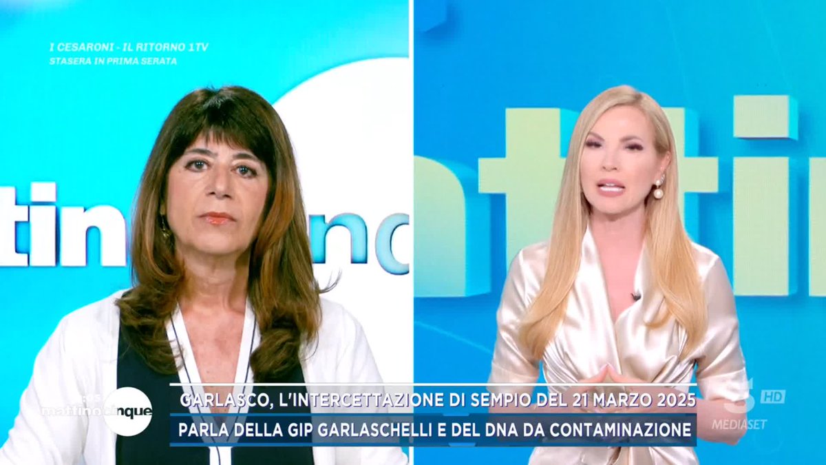 Andrea Sempio intercettato parla della procura, Grazia Longo: "Le accuse ai procuratori sono frutto della paura" #Mattino5 è in diretta su #Canale5 e in streaming su Mediaset Infinity