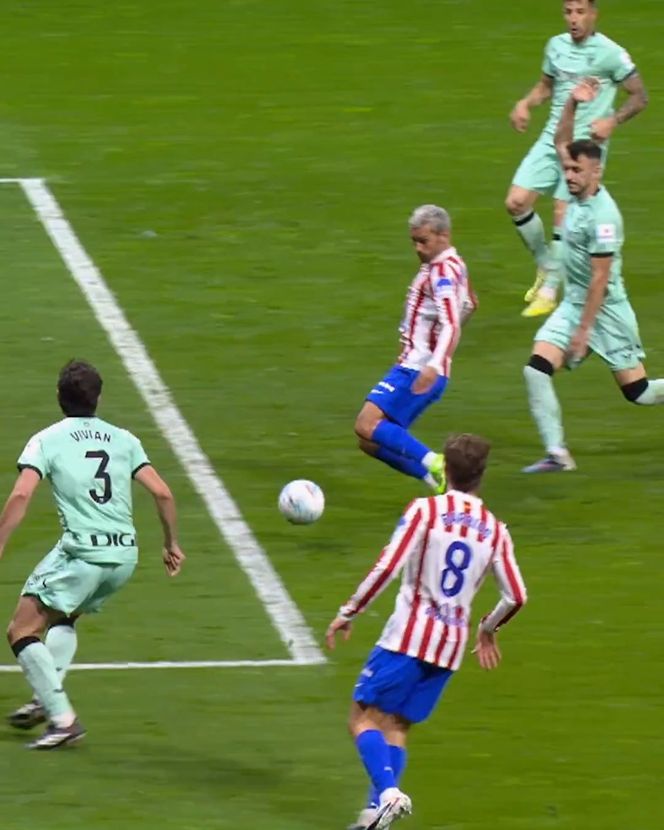 Le 212ème et dernier but d’Antoine Griezmann sous les couleurs de l’Atlético de Madrid. ❤️🇫🇷 🆚 Athletic Club • LaLiga J32 • 25/04/26