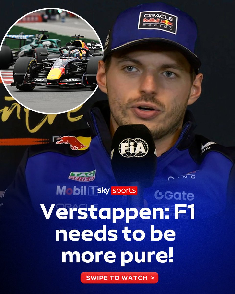 Max Verstappen shares his concerns with this season's current regulations after the Canadian Grand Prix 💬