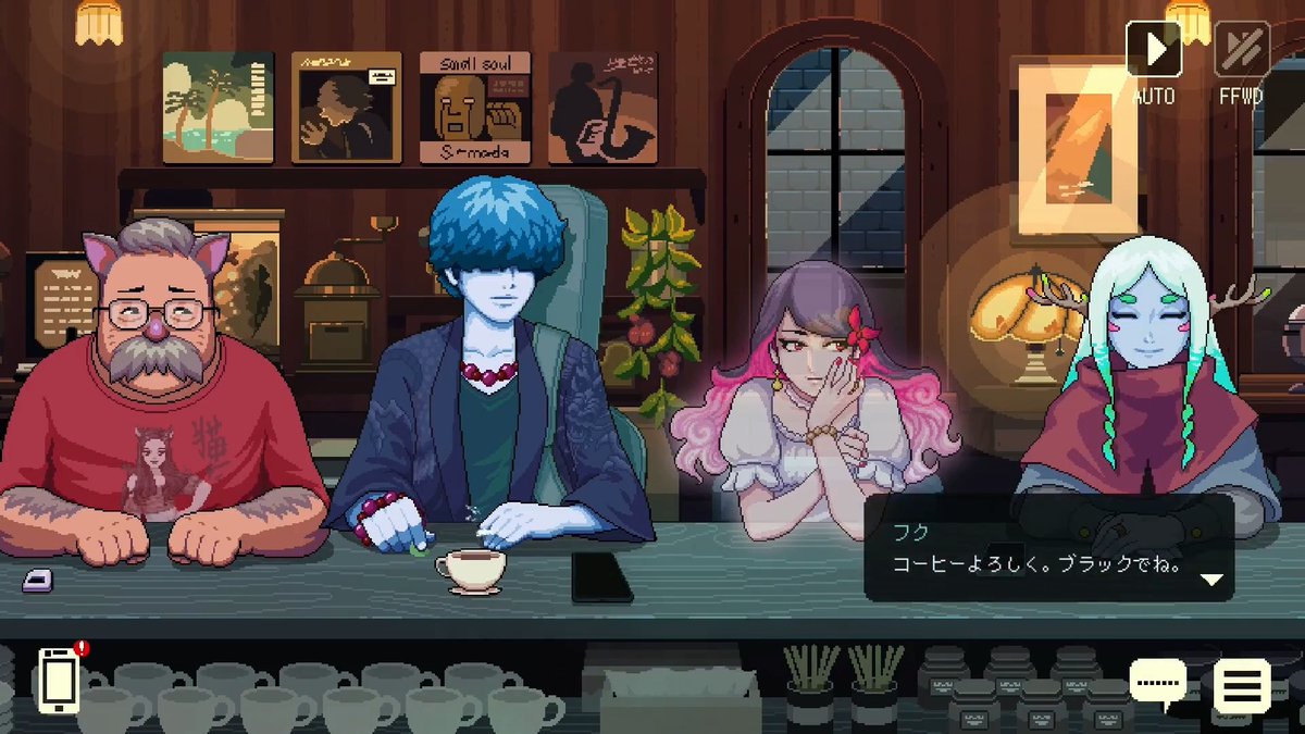 【ニュース】『コーヒートーク トーキョー』Steamで瞬く間に「非常に好評」の好発進。東京のネオン街、過去シリーズとひと味違うほっこり共感物語