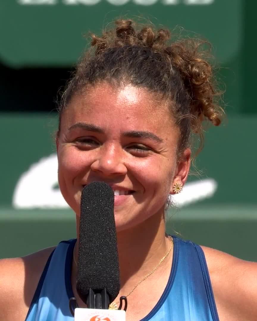 Paris is a place of special memories for Jasmine 🇫🇷🤗 #RolandGarros