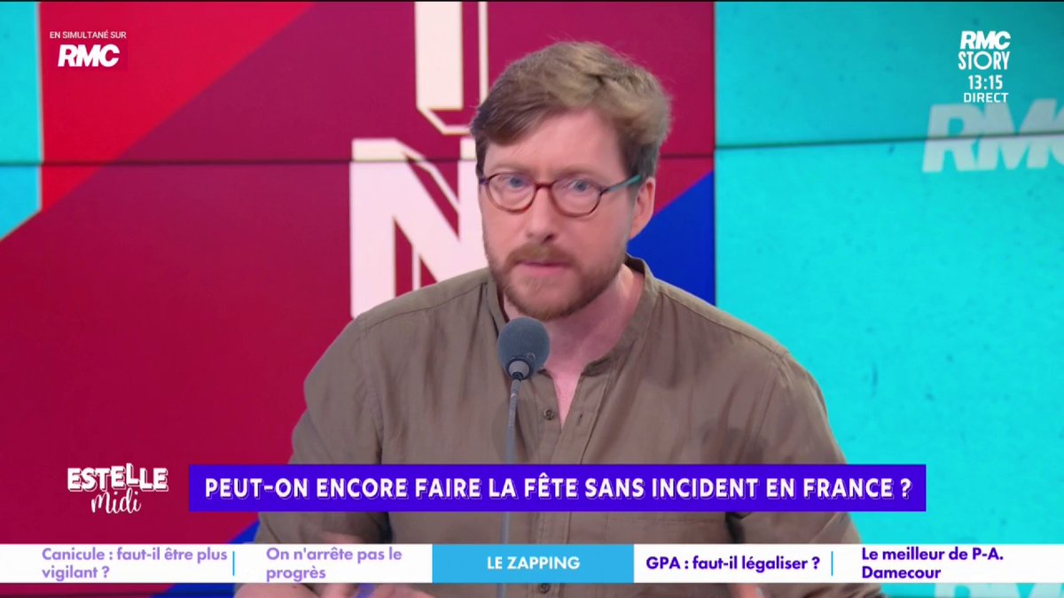 ⚽ Peut-on encore faire la fête sans incident en France ? 🎙️ Pierre Rondeau : "À Paris, on a une forte communauté qui vient de banlieue et qui vient à Paris pour foutre le bordel et faire les intéressants ! Car ils éprouvent un sentiment de déclassement, d'abandon !"