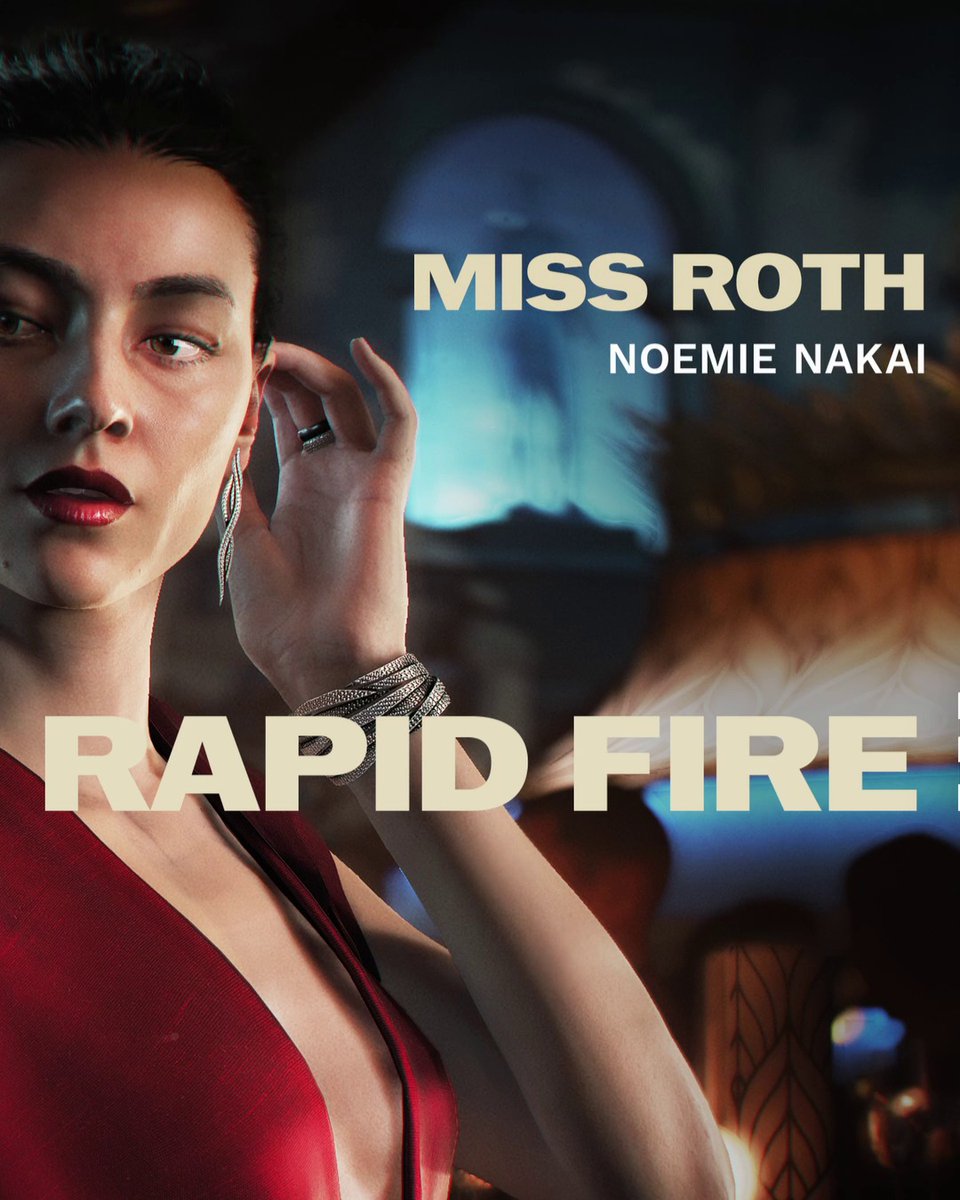 Quickfire questions with Noemie Nakai who plays the enigmatic Miss Roth in #007FirstLight. How did her answers line up with your own? Pre-order now and get a free Deluxe edition upgrade. #EarnTheNumber