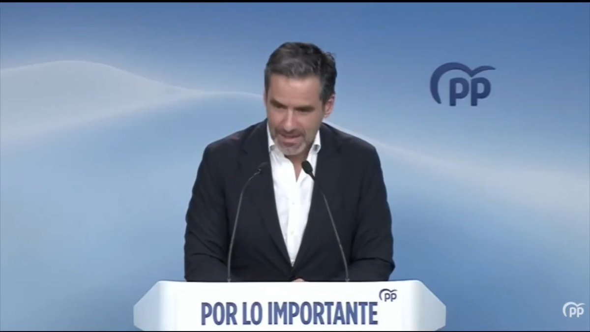 #EnDirecto | El PP pide al PNV ser "coherente" tras decir que Sánchez no puede seguir hasta 2027: "Las palabras solo no valen. El PNV debe asumir que seguir sosteniendo esta situación es irresponsable"