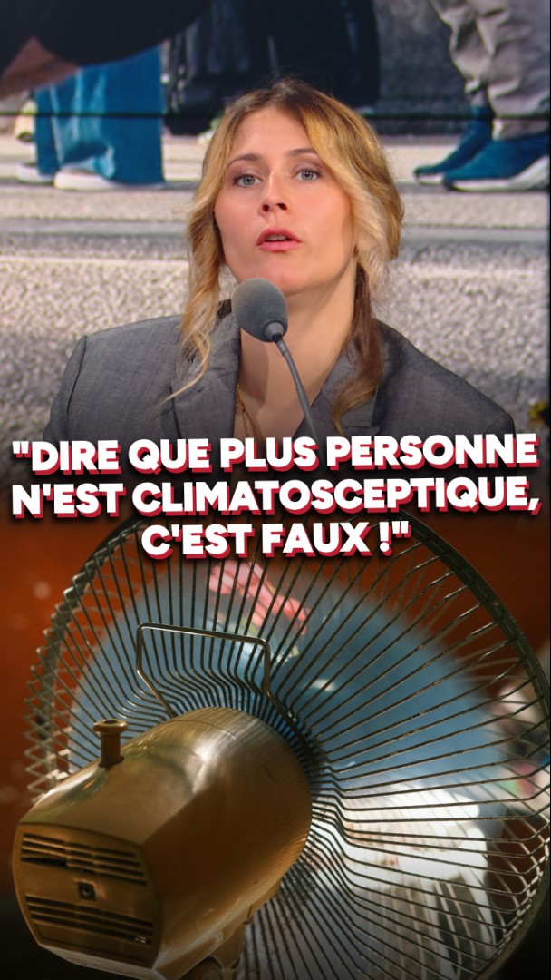 🌡️ Canicule : la France incapable de s'adapter ? "Dire qu’il n’y a plus personne de climatosceptique, c’est faux. Donald Trump, le président des États-Unis, première puissance mondiale, l’est, alors que l’Europe dépend de lui dès qu’elle veut agir", affirme Flora Ghebali #GGRMC