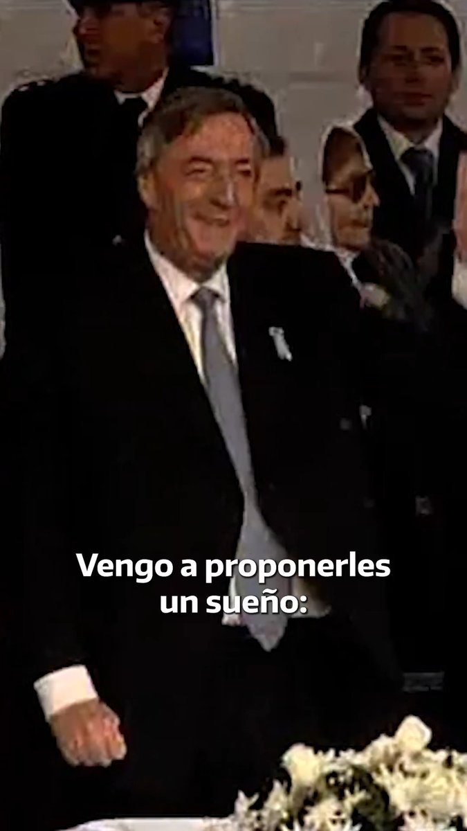 "Convocamos al trabajo, al esfuerzo, a la creatividad para que nos hagamos cargo de nuestro futuro." Néstor Kirchner, a 23 años de su asunción como Presidente de la Nación Argentina 🇦🇷✌️