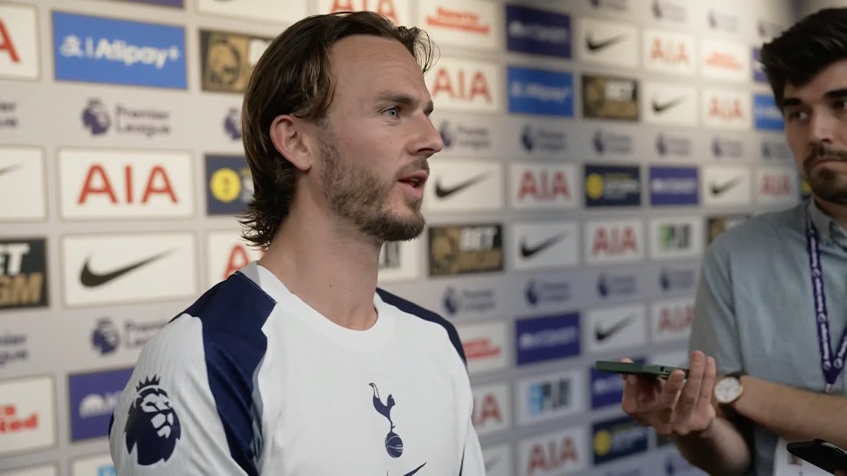 "That appointment has saved the disaster from happening" 🗣️ James Maddison on the impact of Roberto De Zerbi at Tottenham Hotspur ⚪️