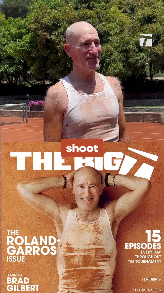 This is cringe beyond belief, the Tennis Channel is losing the plot. I know mainstream Tennis media are desperate for the clicks but getting 64 year old Brad Gilbert trying to recreate the Carlos Alcaraz Vanity Fair spread is just weird and distasteful.