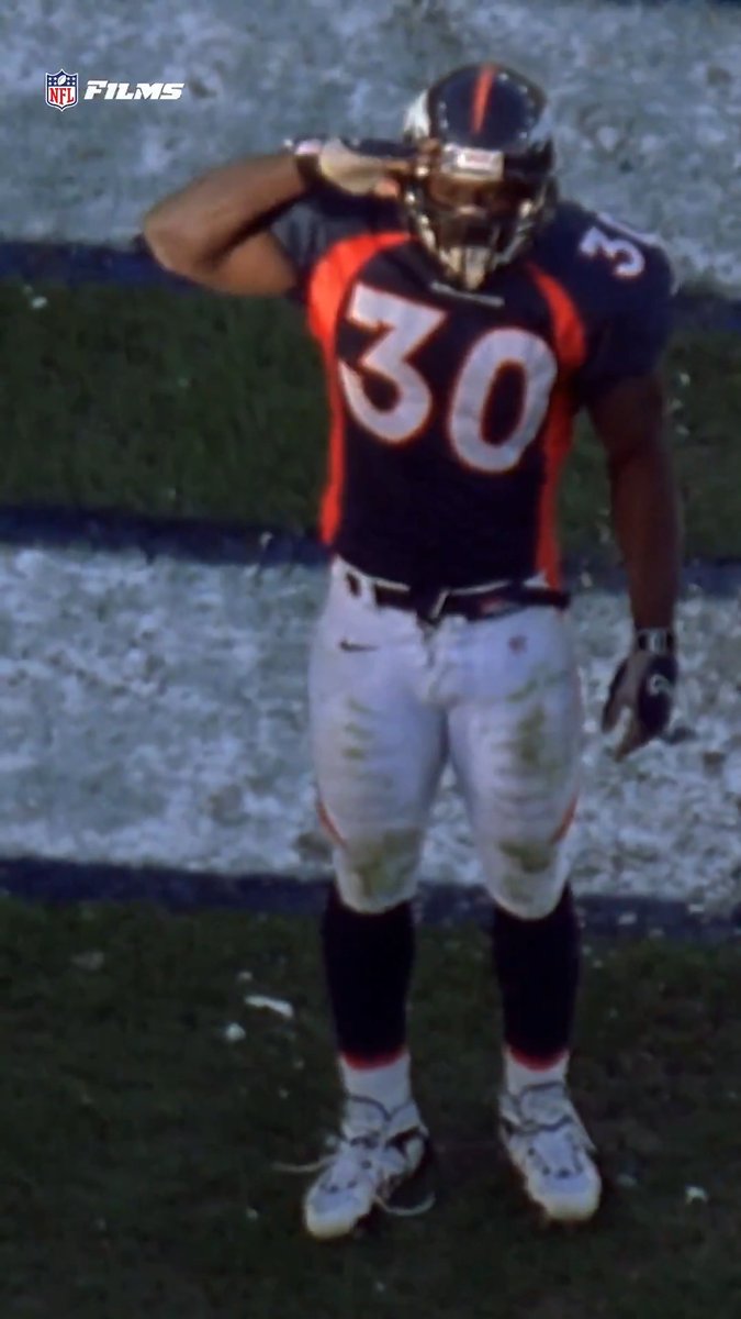.Terrell Davis' military salute celebration is what it's all about ๐บ๐ธ Denver Broncos