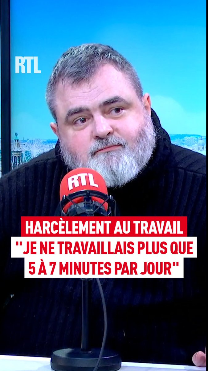 🎙️ "J'aimerais sensibiliser les employeurs sur le mal qu'ils peuvent faire" Connaissez-vous le "Bore-out" ? C'est ce que Frédéric, mis au placard du jour au lendemain, nous explique dans "Un jour, une vie" au micro de Faustine Bollaert sur #RTL