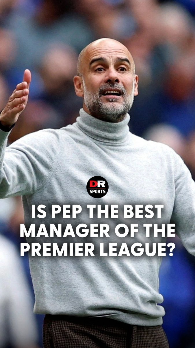 Is Pep the greatest manager of the Premier League era? 👀 #GameOf2Halves #DRSports #Football