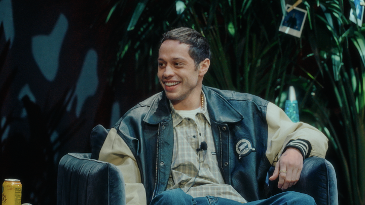 Pete Davidson had to follow Eddie Vedder's touching tribute at Bonnaroo